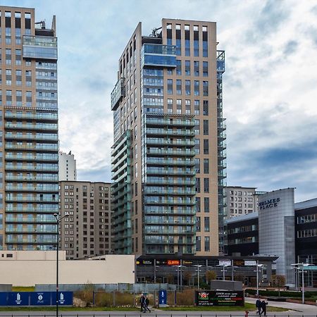 Golden Apartments Warsaw - Big And Bright Apartment In Platinum Towers- Browary- Grzyb61A Exterior photo
